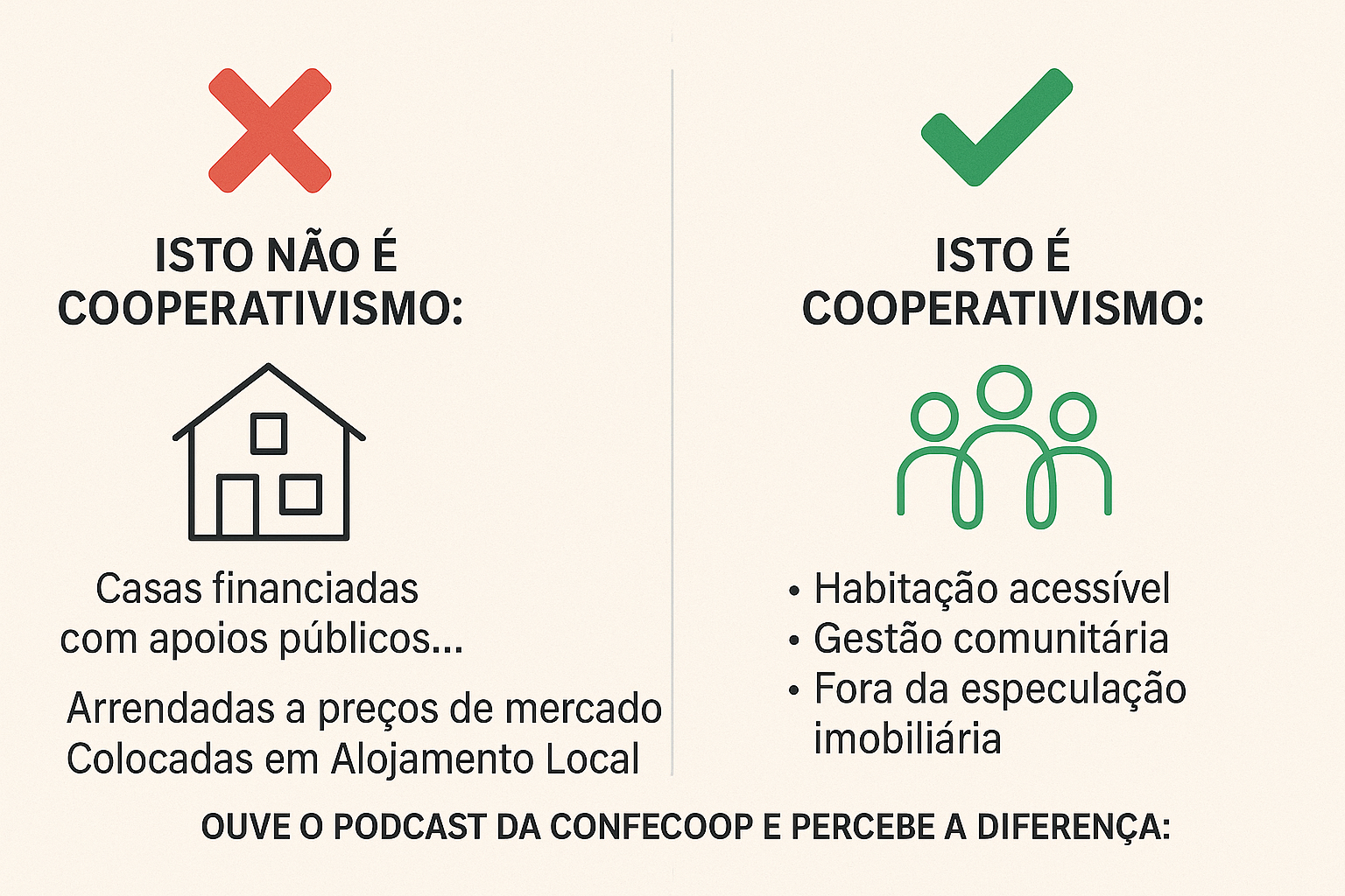 ALERTA: O QUE ESTARÁ A ACONTECER NÃO É COOPERATIVISMO VERDADEIRO